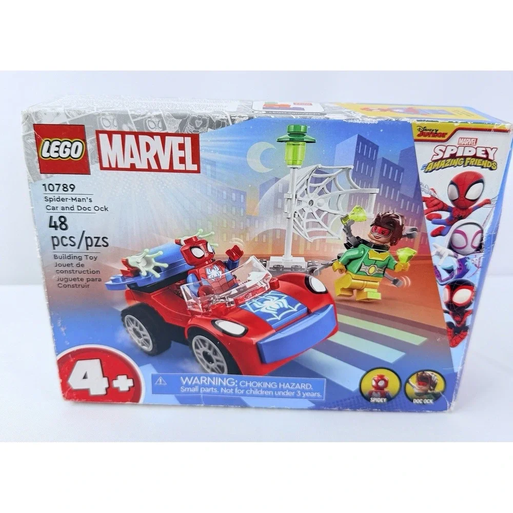 LEGO Spider-Man: Spider-Man's Car and Doc Ock (10789) New Damaged Box‎